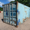 20ft New Shipping & Storage Container – Wind & Watertight, Blue