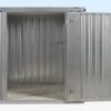 2m Flat Pack Store (Galvanised) Features