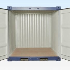8Ft Shipping Container One Trip (Blue)