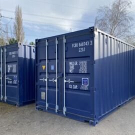 Single Trip 20Ft Shipping Container Storage Container Secure Store Site Cabin